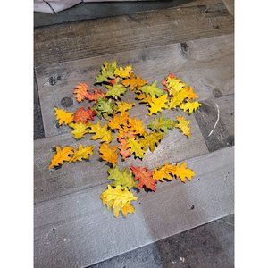 Mini fall leaf autumn set decor